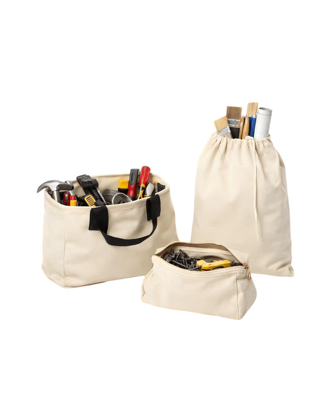 Jute & Canvas Tool Bags – photo 2
